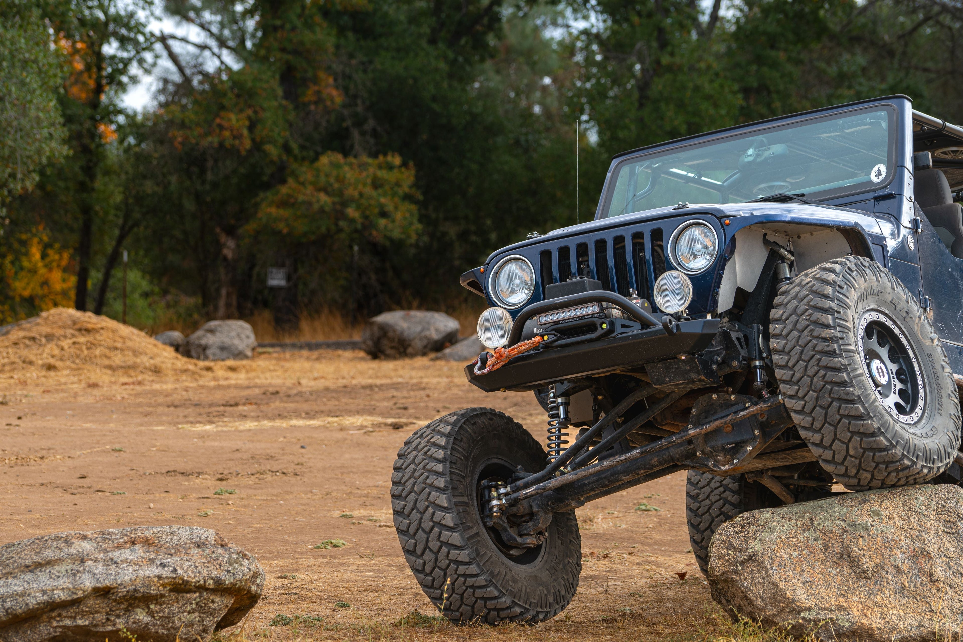 Front Bumper with Stinger For Jeep TJ/LJ