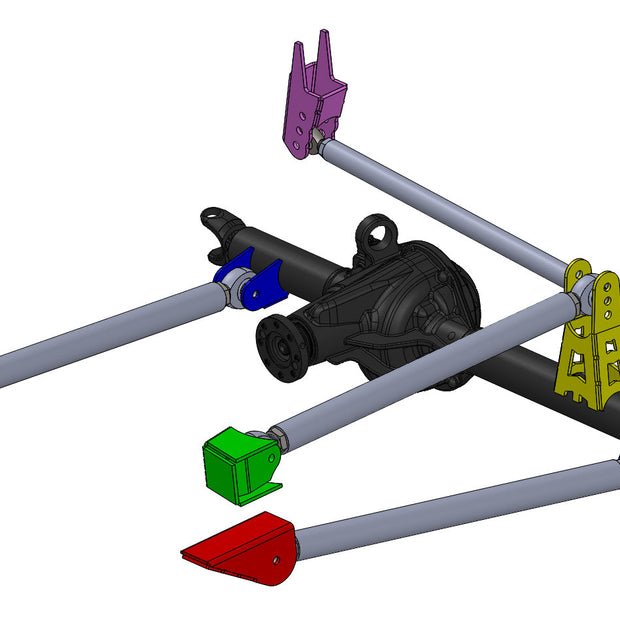 3 Link Kit with 1.25" Heims