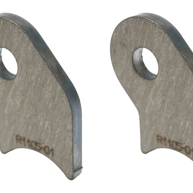Weld-On Curved Shock Tabs – Axle Tube Fit (Pair)