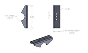 Dana 44 Spring Perches, 2.5