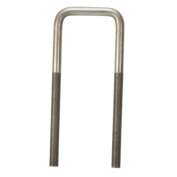 Flat bottom U-Bolt, 3 5/8" x 5/8" x 10"