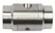 Tube Coupler, Flat Mount for 1.5 x .120 Wall Tube