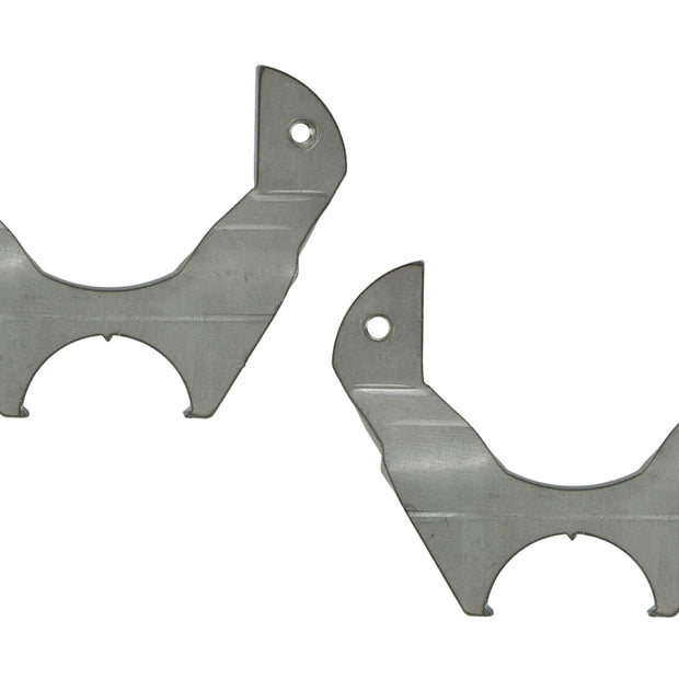 Ford 9" Weld On Disc Brake Bracket Pair 2.75-3.0" Axle