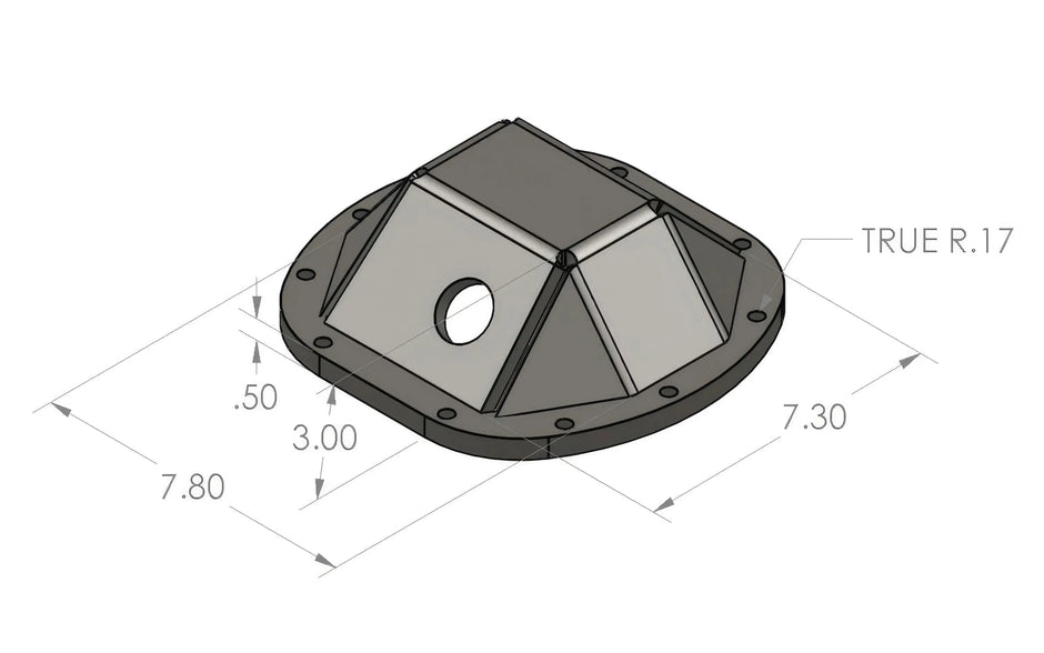 Dana 30 Differential Cover
