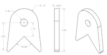 90 Degree Short Link Tab