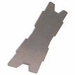 A photo showing one of the parts of the two and five eights inch wide 0 degree axle link against a white backdrop.