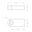 Weld-On Bumper Clevis Mount