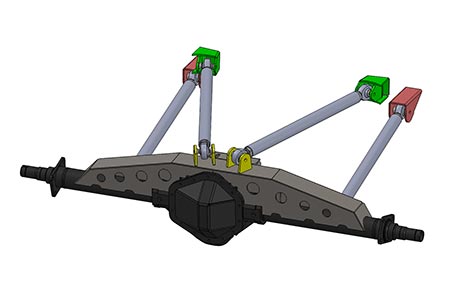 14 Bolt 4 Link Kit