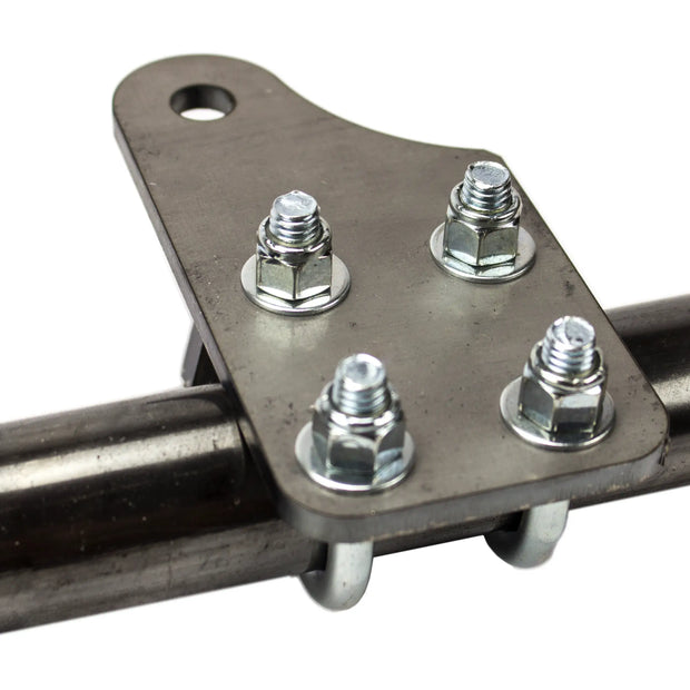 Flat Mount Steering Stabilizer Bracket with Hardware