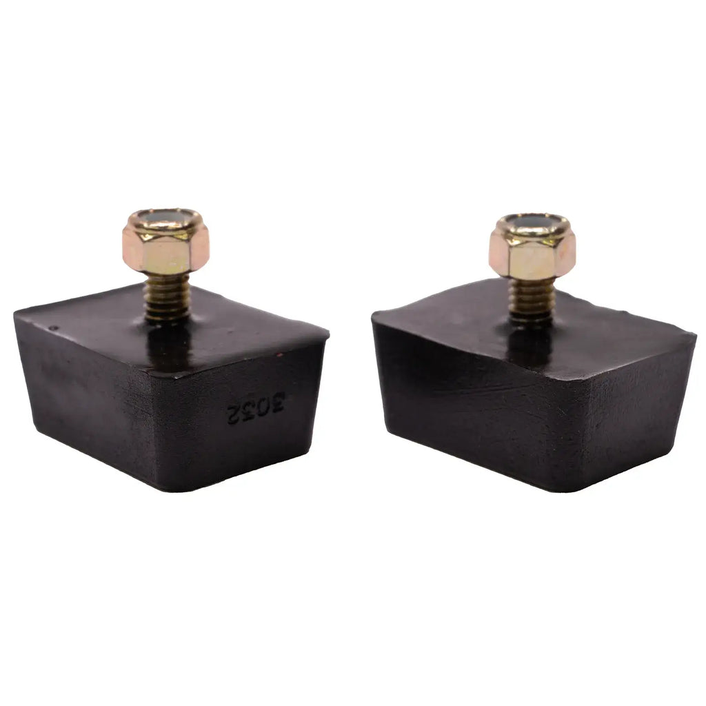 Bump Stop Pair 3/4"x1-3/4"x1-3/8"