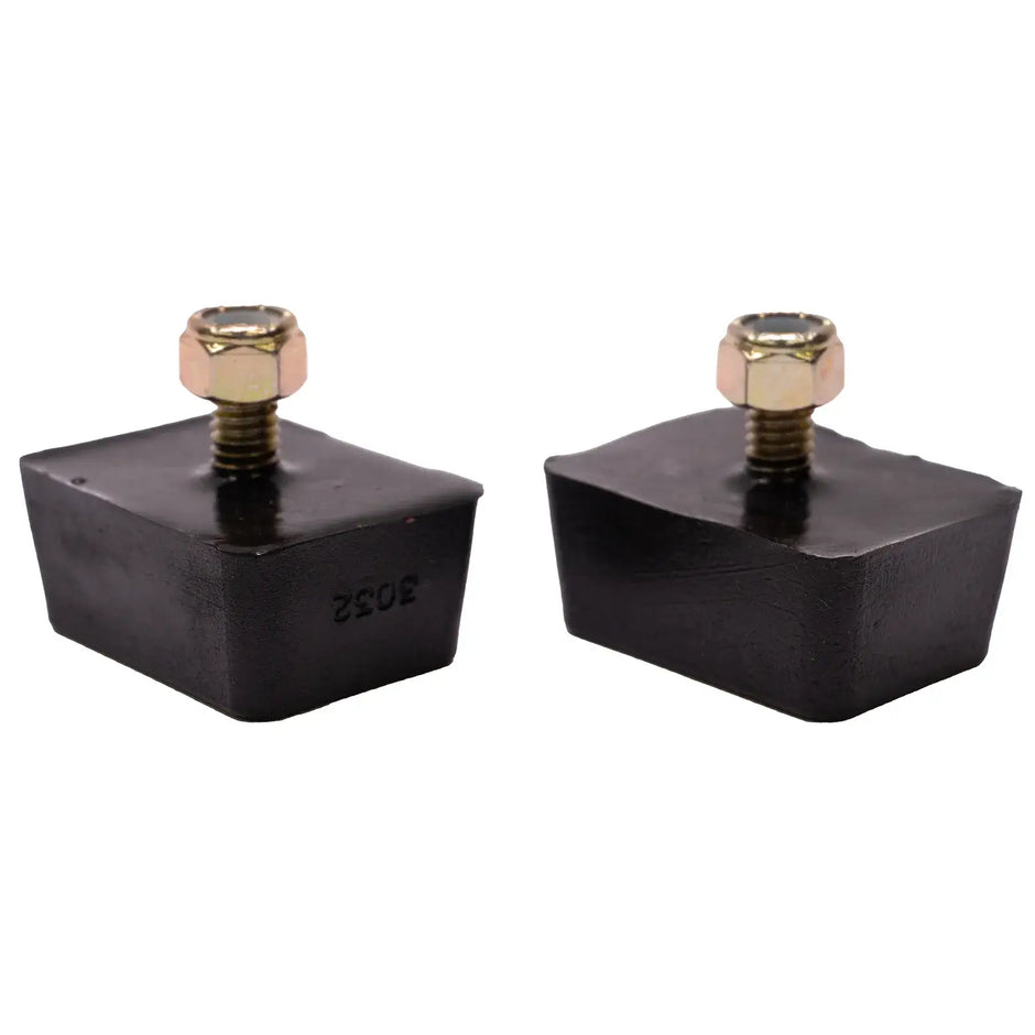 Bump Stop Pair 3/4"x1-3/4"x1-3/8"