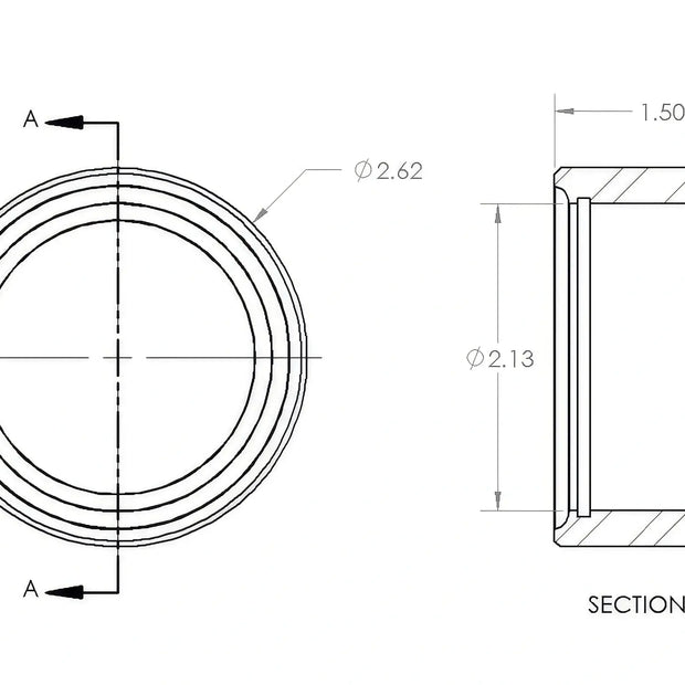 1" Uniball Bearing Cup