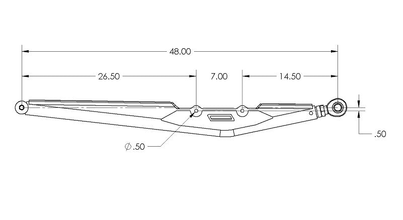 URC Trailing Arms, Pair