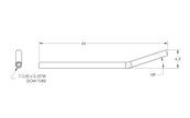 High Clearance Lower Link, DOM Tube, 2
