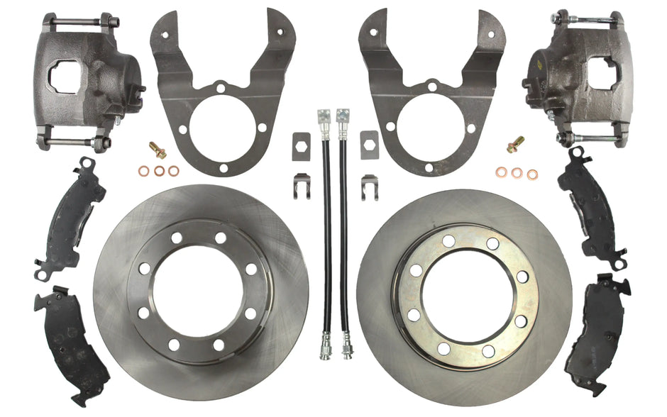 Dana 70 Chevy Dually Axle Disc Brake Conversion Kit Using SRW