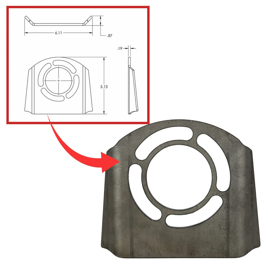 Orbital Steering Valve Mount