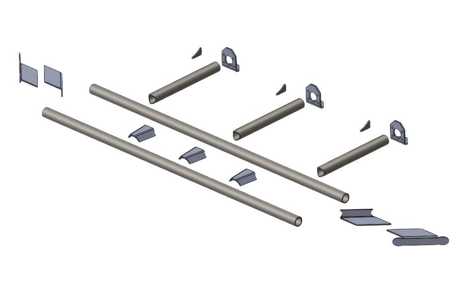 DIY Rock Sliders 60"