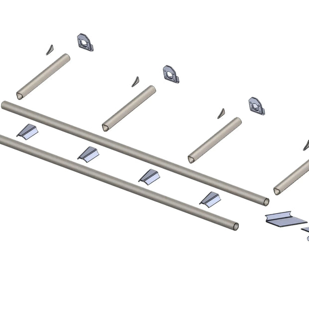 DIY Rock Sliders 84"