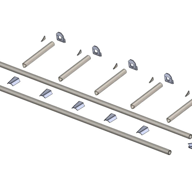 DIY Rock Sliders 93"