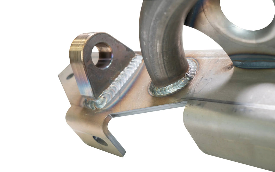 Loaded Rear Overlay Bumper -Hitch, Dimple Die Step, and D-ring Mounts For Jeep TJ/LJ/YJ