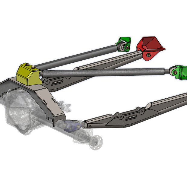 48" Trailing Arm 4 Link Kit