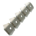 Small Trick Tab / Body Tab, 1/4" Hole [5 Pack]