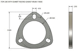3 Bolt Exhaust Flange 2 1/2
